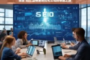 探索 SEO 营销系统优化公司的卓越之路，探索 SEO 营销系统优化公司的卓越发展路径