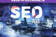 探索北辰 seo 优化公司的卓越之路，北辰 SEO 优化公司的卓越探索之路