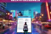 探索兰州 SEO 优化公司的卓越之路，兰州 SEO 优化公司的卓越探索之旅